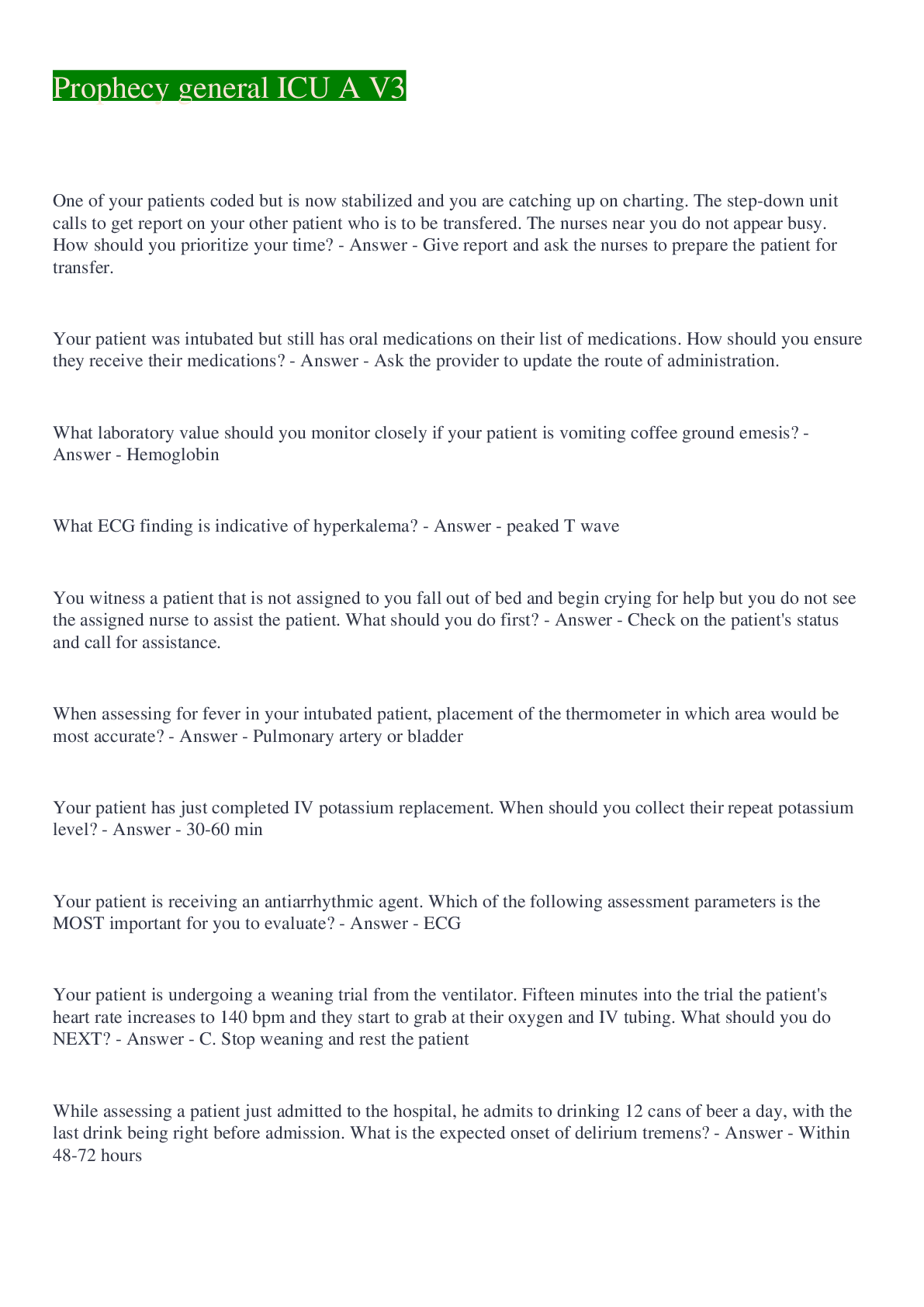 Preview image of Prophecy general ICU A V3 document